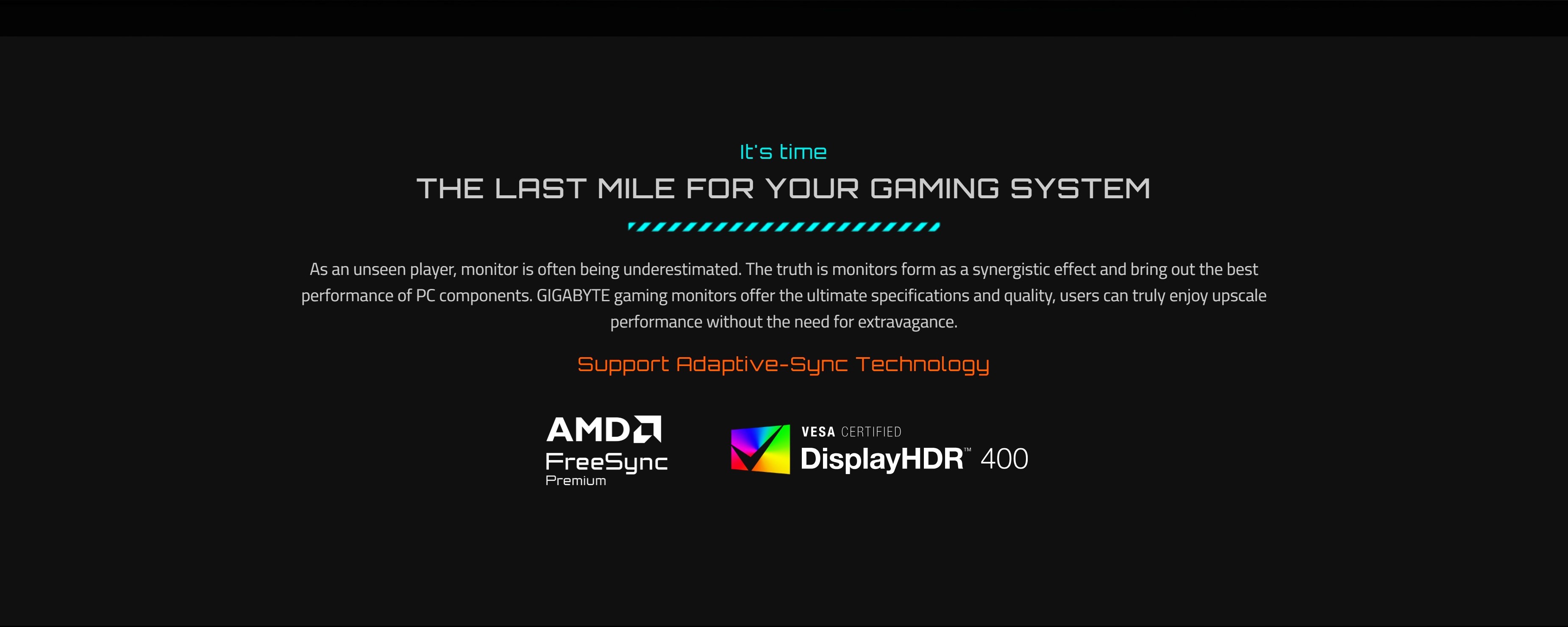 A large marketing image providing additional information about the product Gigabyte M27UA 27" 4K 160Hz IPS Monitor - Additional alt info not provided